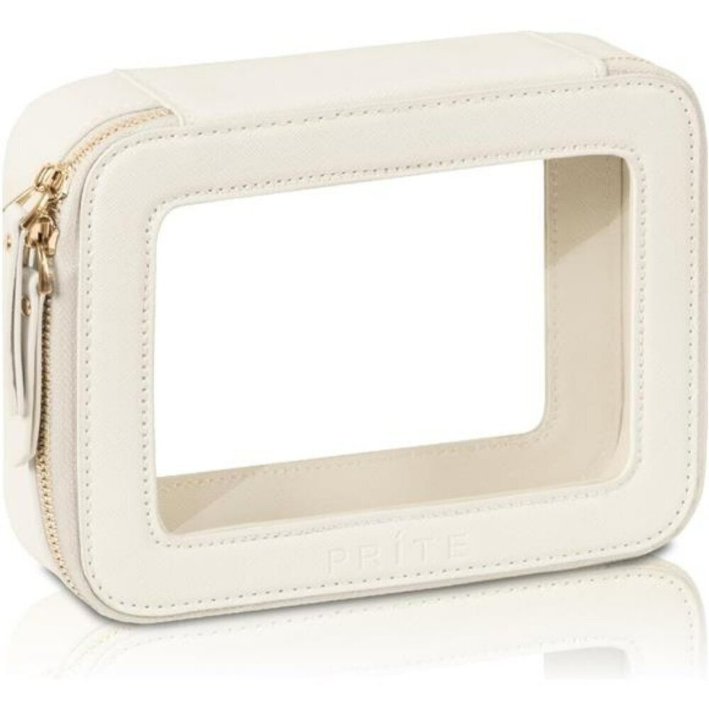 Waterproof Makeup Bag Travel Cosmetic Organizer PU Leather Toiletry Case Large